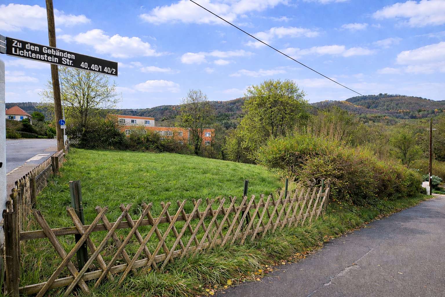 Detailansicht Grundstück der Immobilie Grundstück mit 1.433 m² in begehrter Aussichtslage