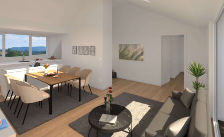 Detailansicht Wohnzimmer der Immobilie "Tag der offenen Tür" am 11.10.26 von 13 - 15 Uhr 4-Zimmer-Dachgeschoss-Wohnung