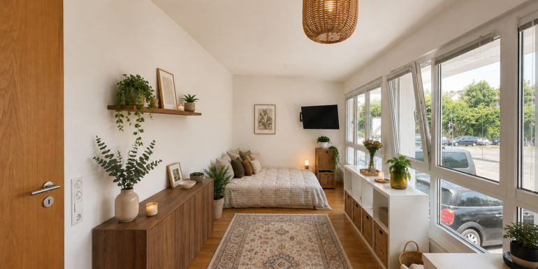 Zimmer 3 bspl. Möblierung