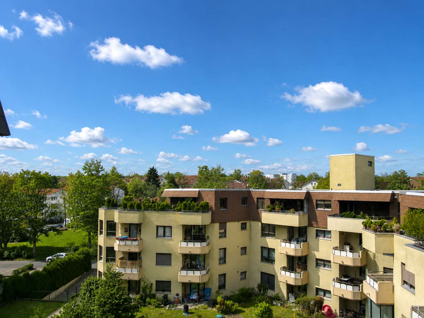 Detailansicht Ausblick der Immobilie 1-Zimmer-Wohnung mit schöner Aussicht