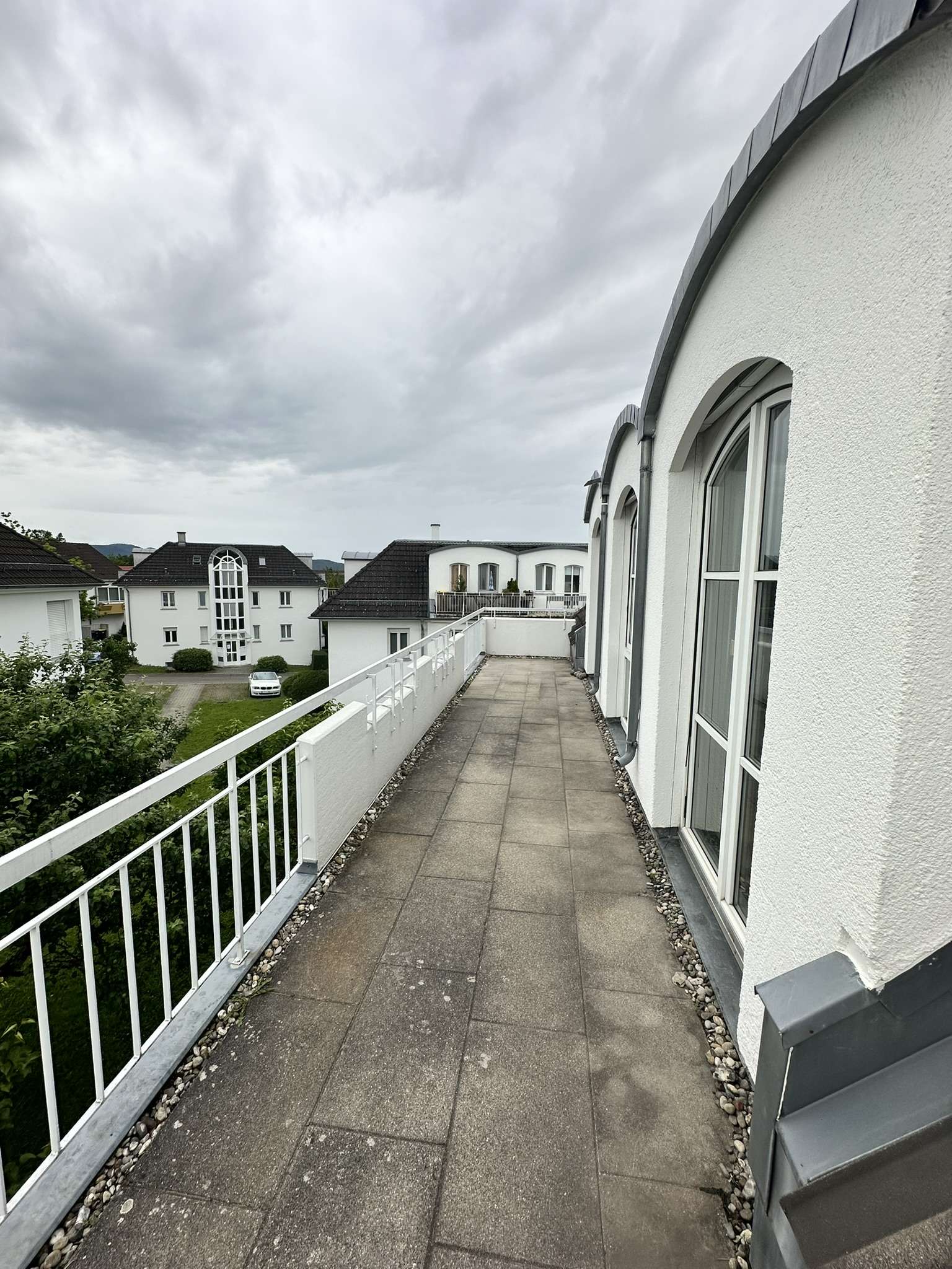 Detailansicht Dachterrasse der Immobilie Gemütliche 3-Zimmer-Wohnung in Betzingen
