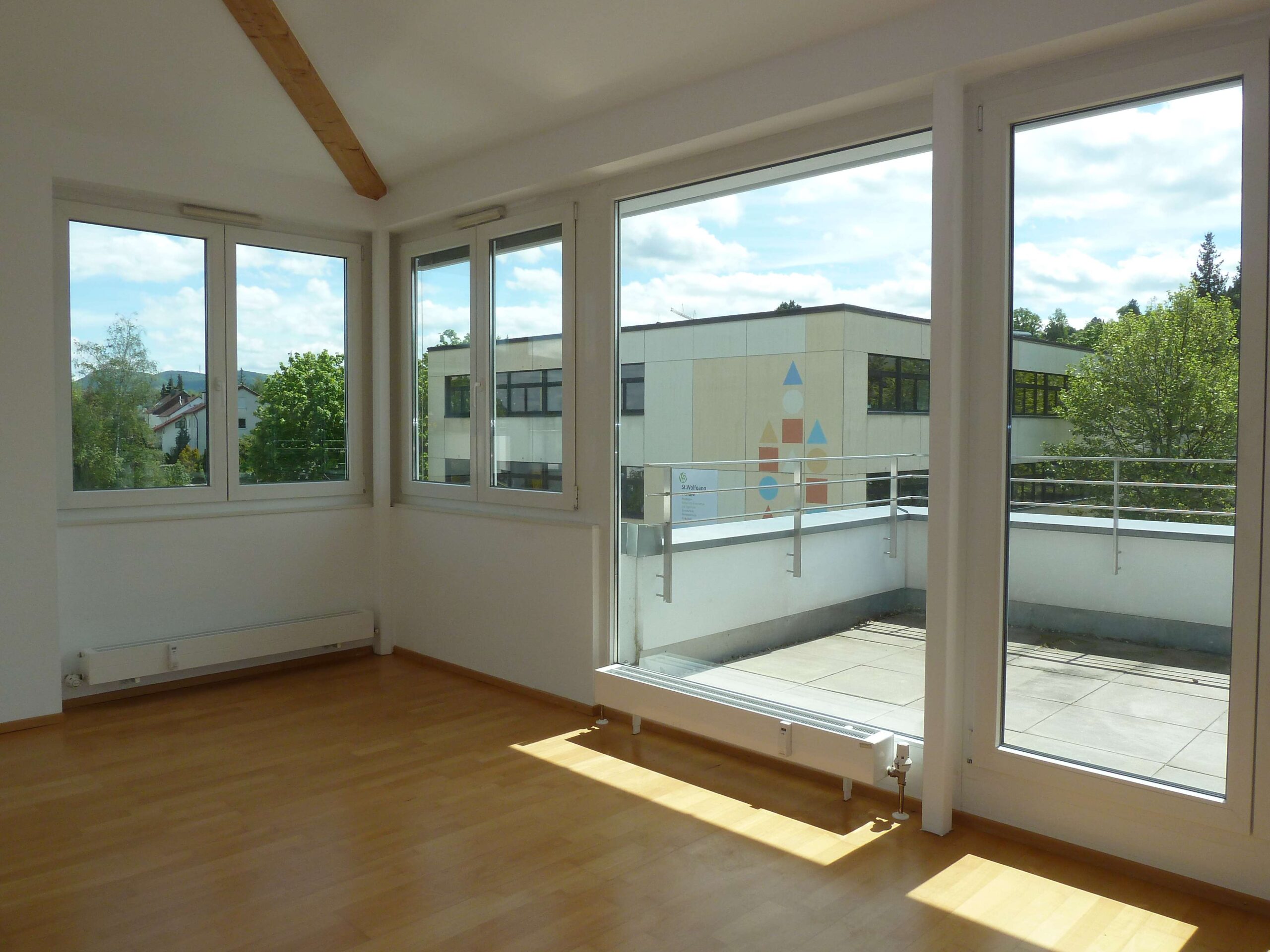 Detailansicht Schlafzimmer der Immobilie Sehr helle 3-Zimmer-Penthouse-Wohnung "Am Georgenberg"