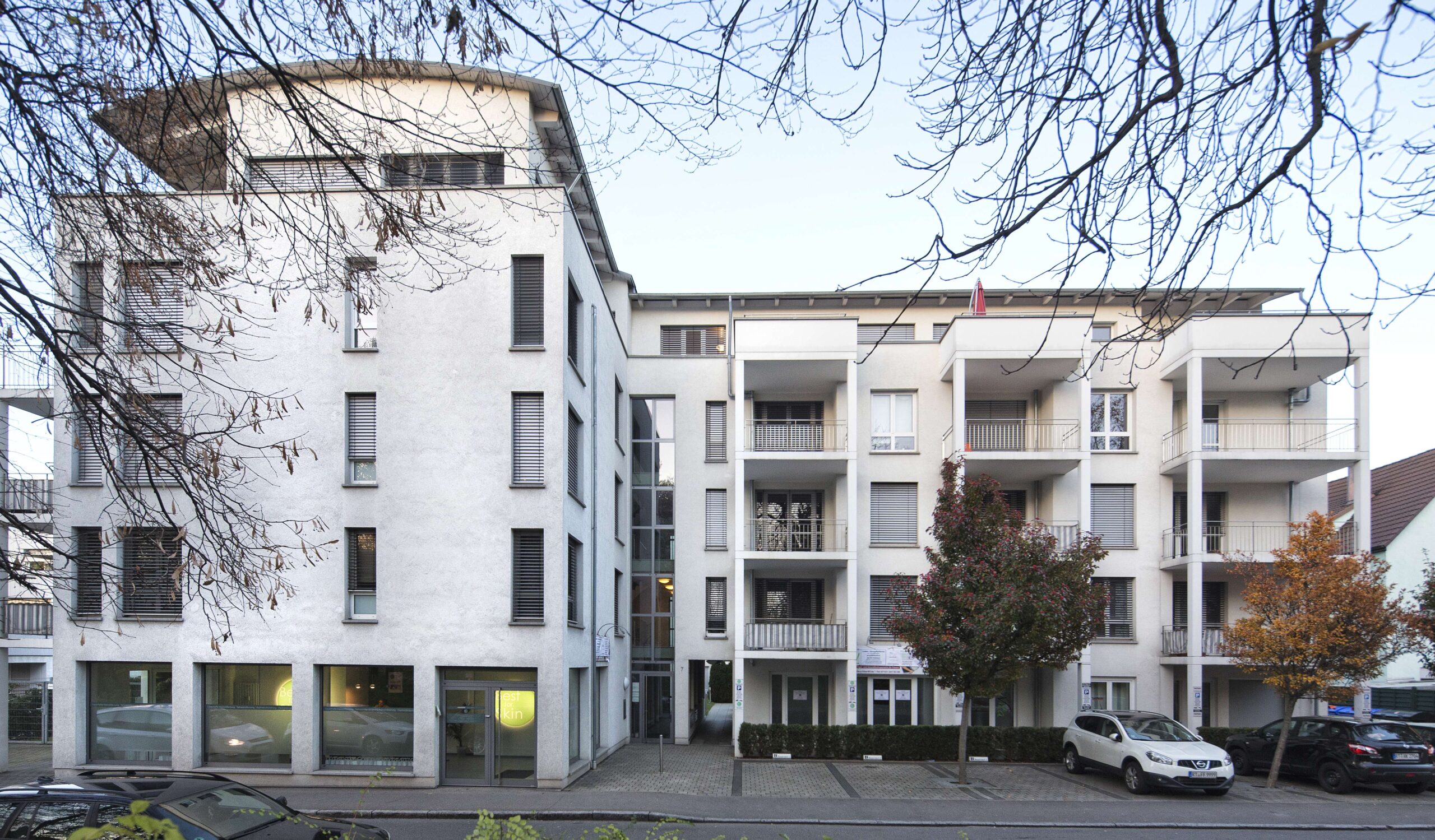 Detailansicht Hausansicht der Immobilie Stellplatz auf einem Stapelparker