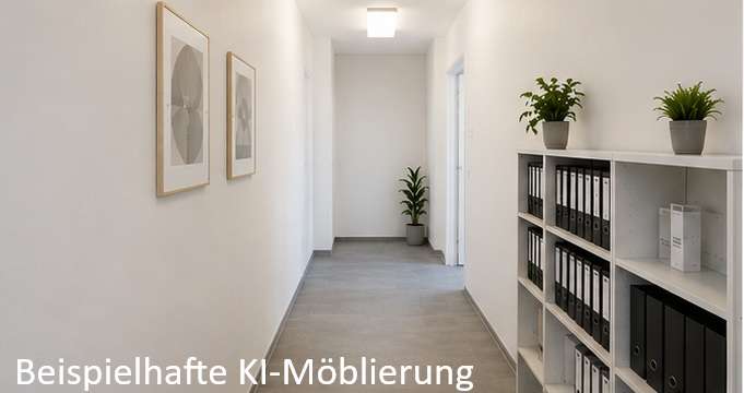 Detailansicht Flur der Immobilie Praxis-/Bürofläche in zentraler Lage im 7. OG