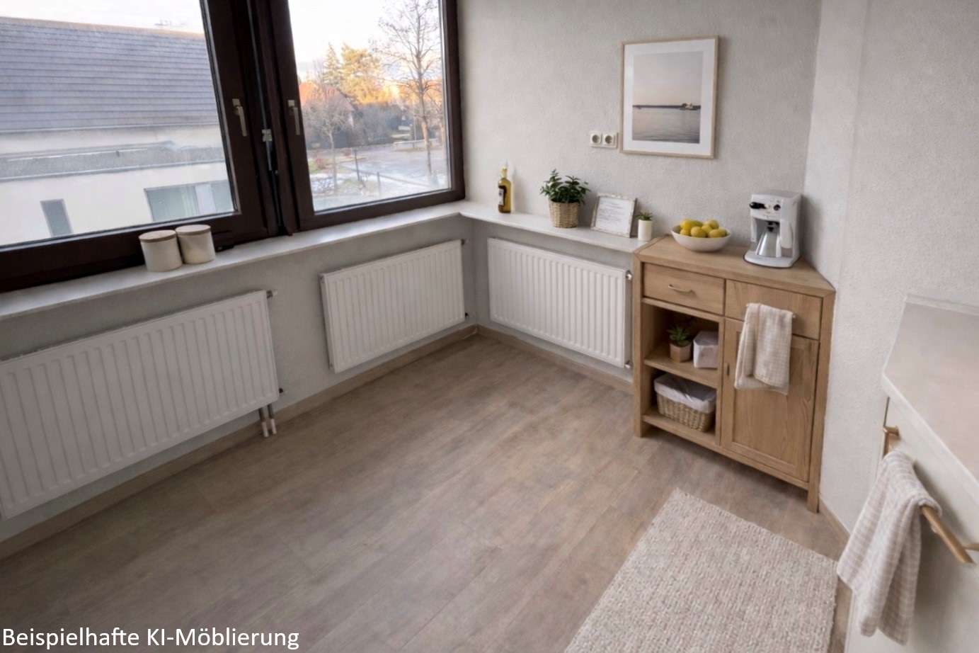 Detailansicht Küche der Immobilie Ladenfläche inklusive Bürofläche