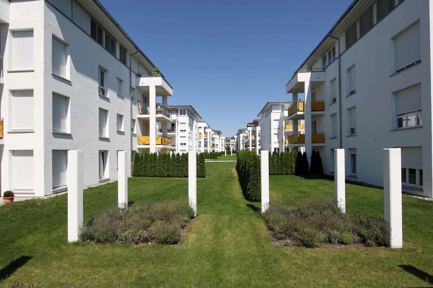 Detailansicht Wohnanlage der Immobilie Sehr helle 3-Zimmer-Penthouse-Wohnung "Am Georgenberg"