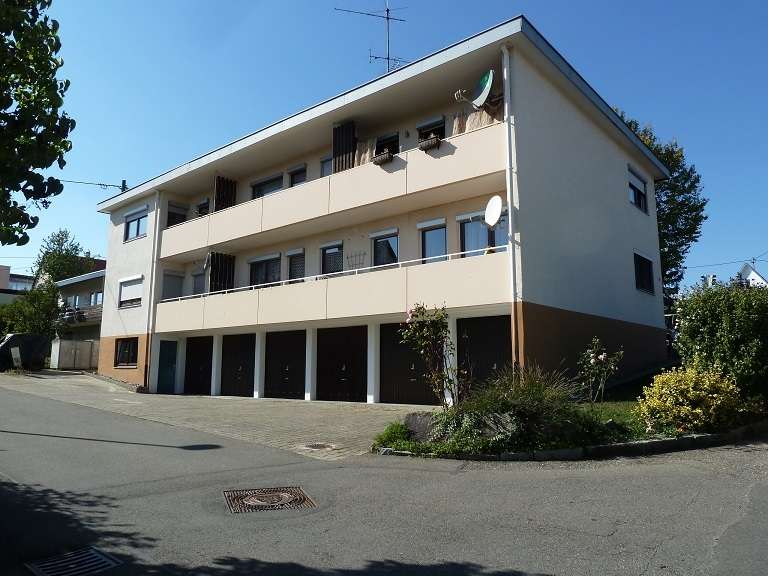 Detailansicht Hausansicht der Immobilie Gepflegte 1-Zimmer-Wohnung in Ohmenhausen
