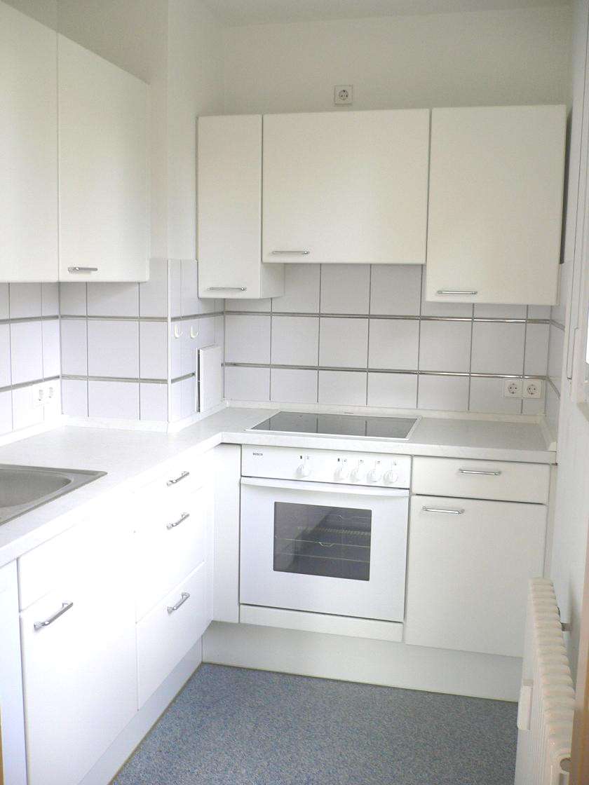 Detailansicht Küche der Immobilie Helle und gemütliche  1-Zimmer-Wohnung am Stadtpark in Chemnitz - Uninah gelegen