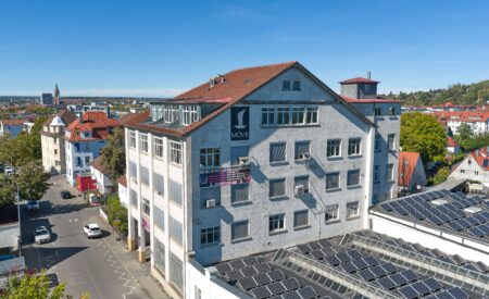 Detailansicht Außenansicht der Immobilie Büro/ Labor/ Praxis in Stadtnähe