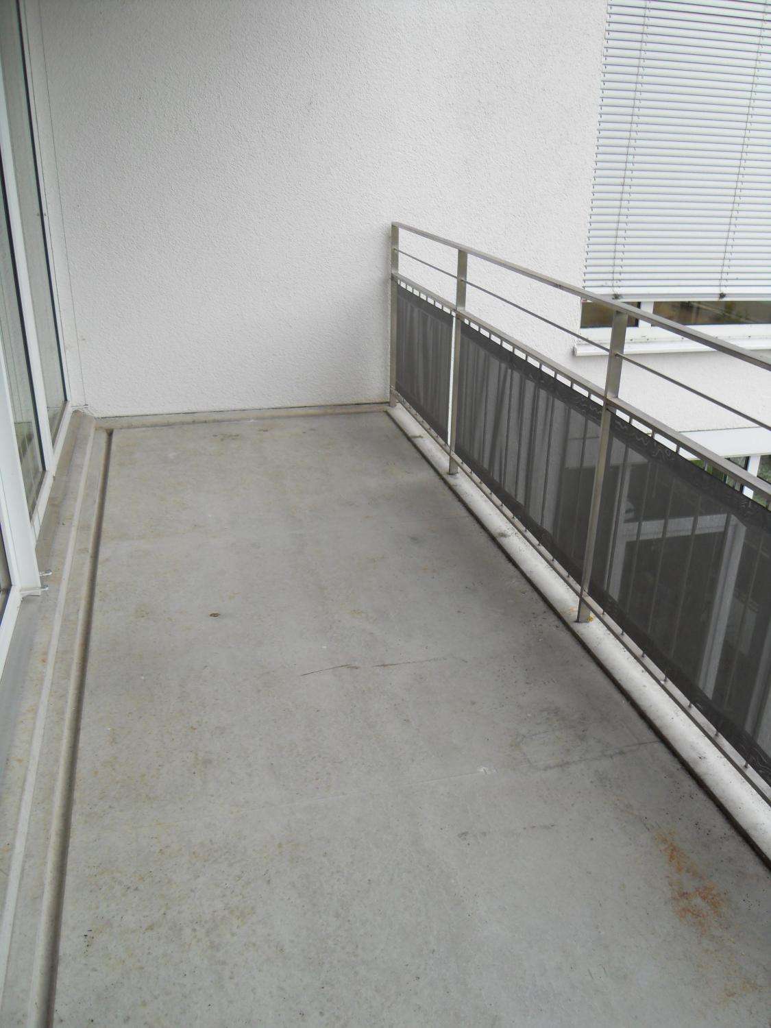 Detailansicht Balkon  der Immobilie Schöne 1,5-Zimmer-Wohnung in Tübingen