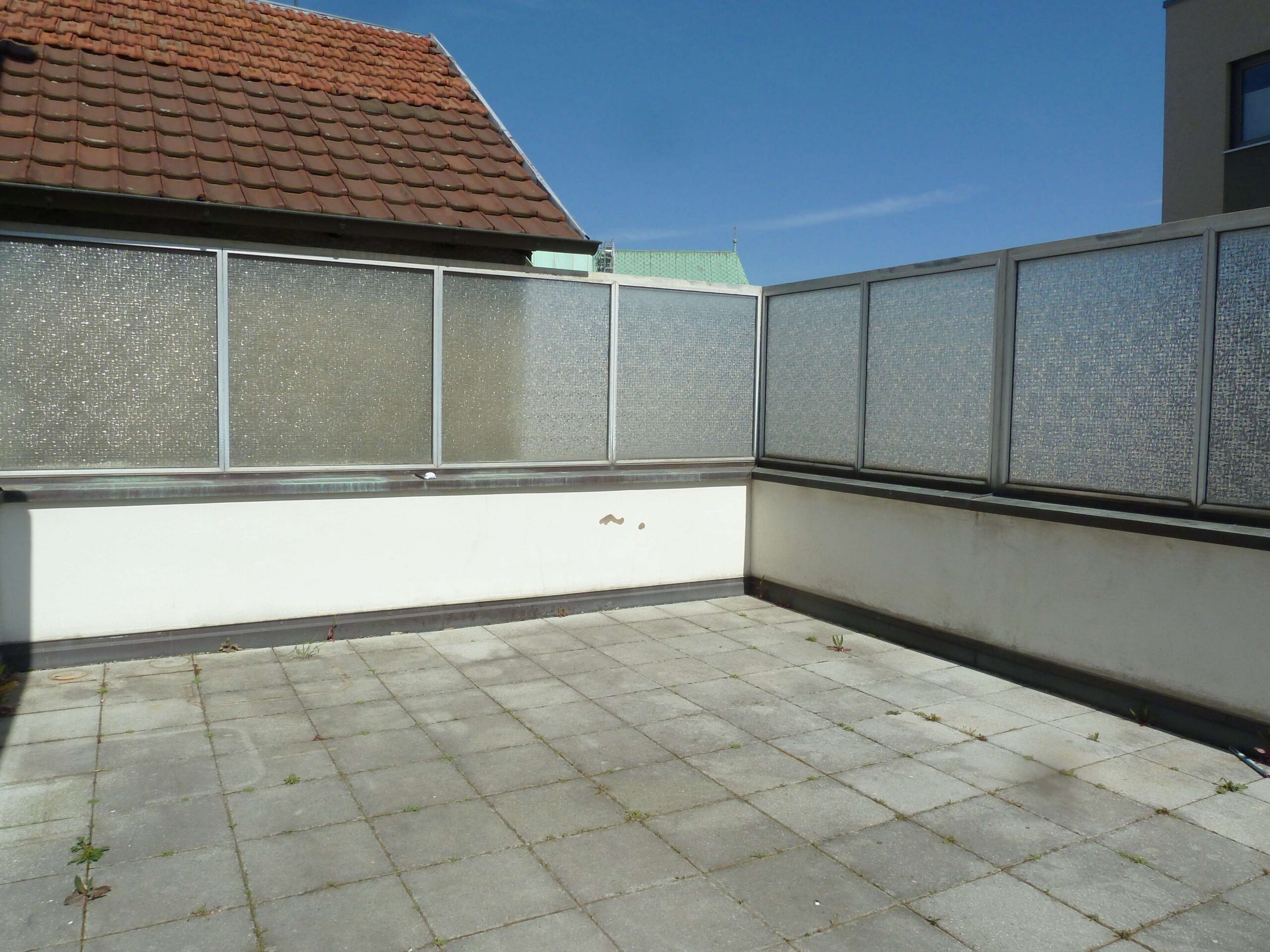 Detailansicht Dachterrasse der Immobilie Schöne 4-Zimmer-Wohnung in Pfullingen