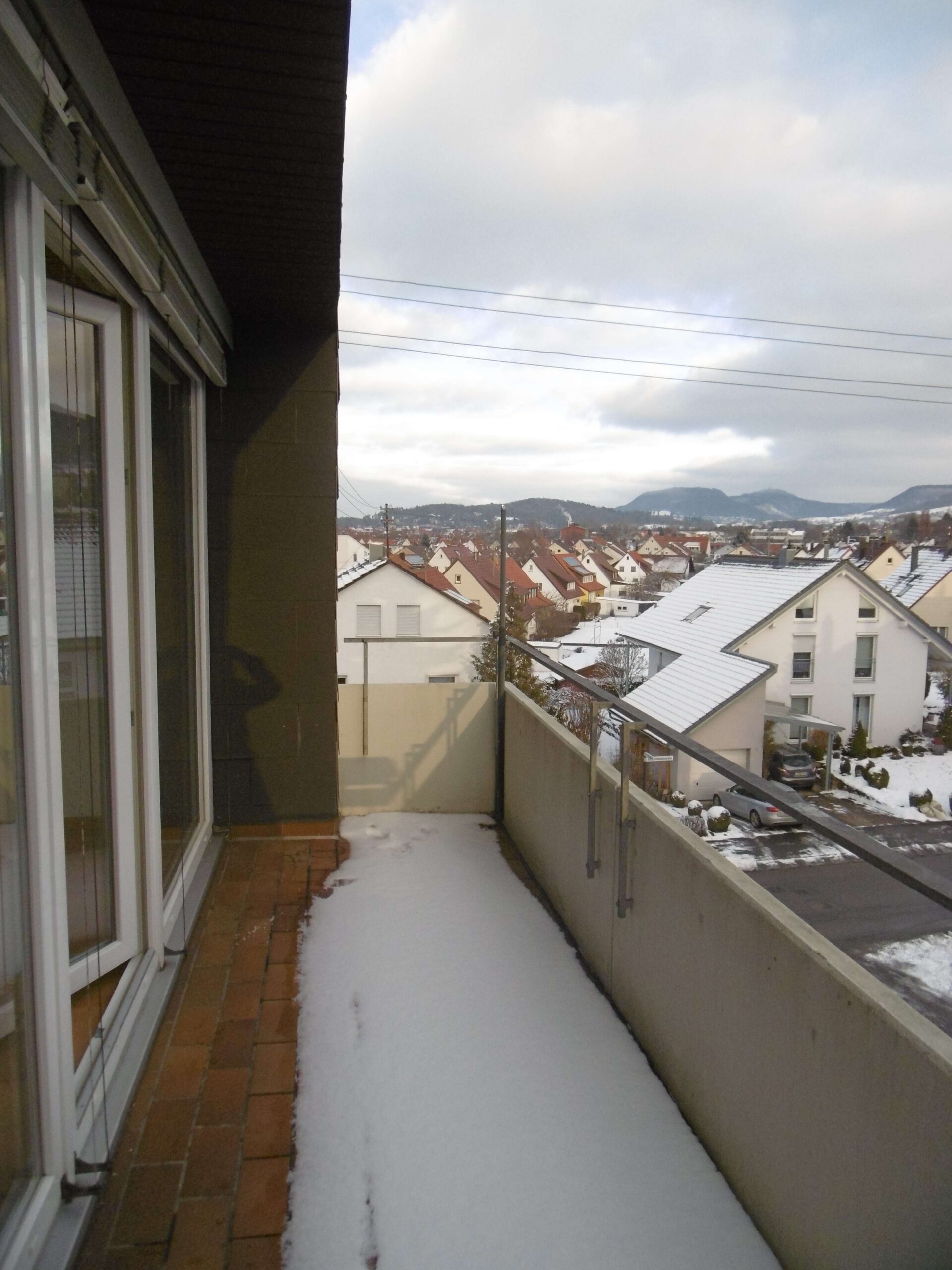 Detailansicht Balkon der Immobilie 4,5-Zimmer-Wohnung mit schöner Aussicht