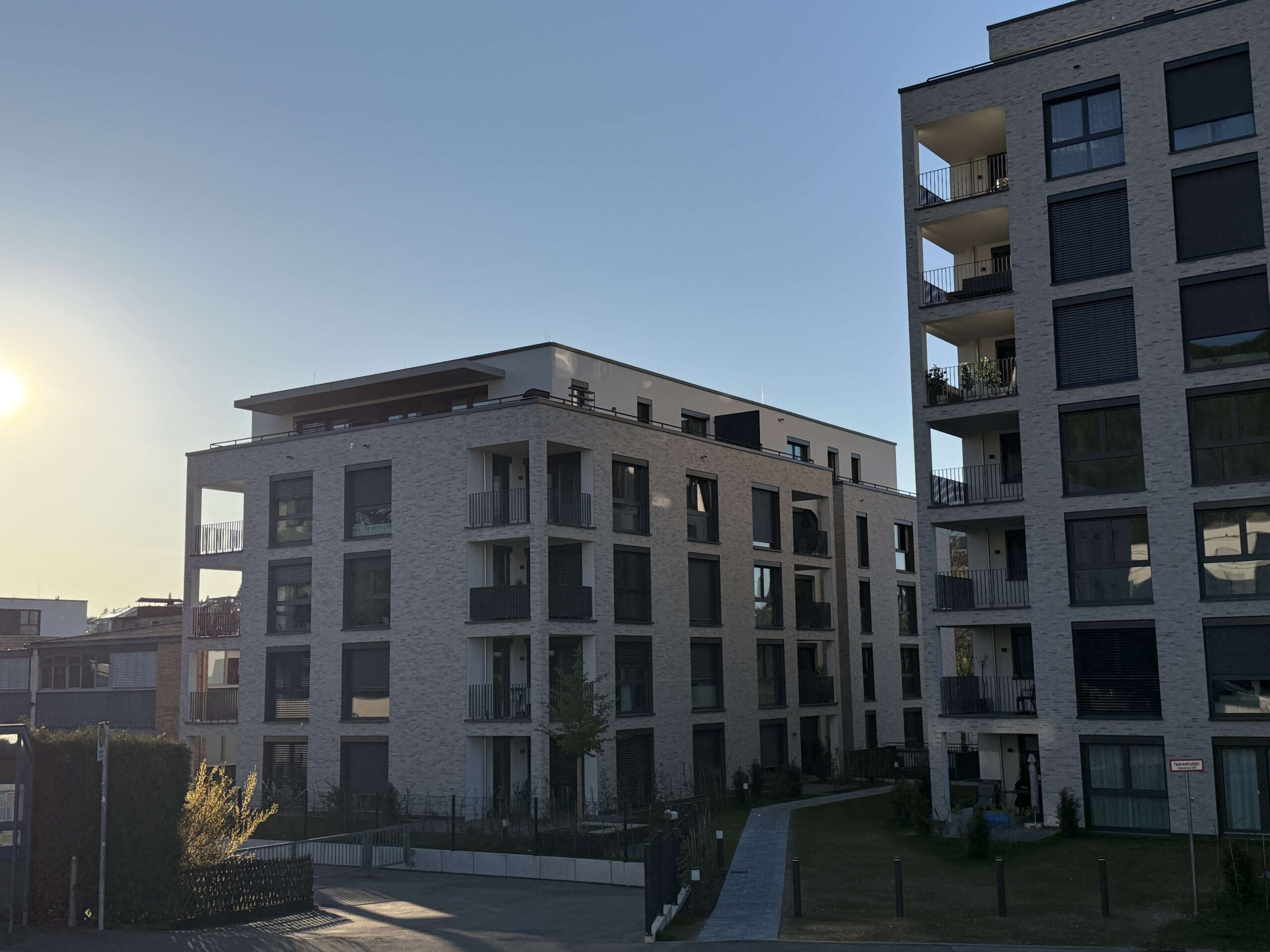 Detailansicht Hausansicht der Immobilie *Neubau* 4-Zi.-Wohnung im 5. Obergeschoss