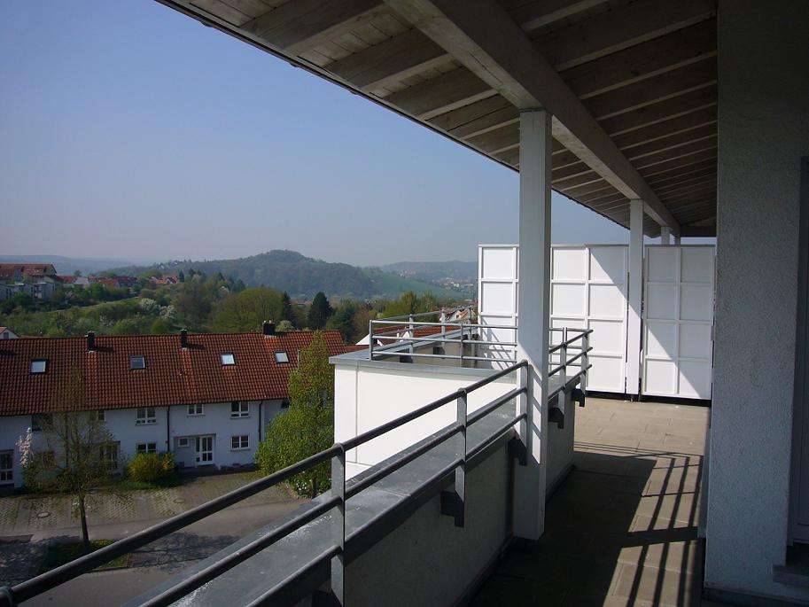Detailansicht Dachterrasse der Immobilie Charmante 2,5 Zimmer-Studio-Wohnung mit Galerie in Lustnau