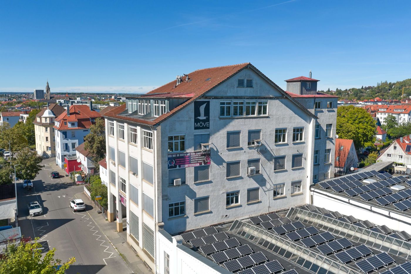 Detailansicht Außenansicht der Immobilie Büro/ Labor/ Praxis in Stadtnähe