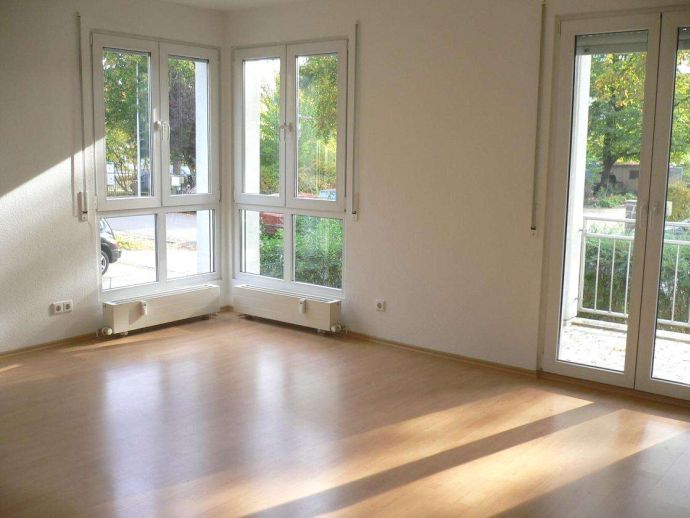 Detailansicht Wohn-/Schlafzimmer der Immobilie Helle und gemütliche 1-Zimmer-Wohnung am Stadtpark in Chemnitz - Uninah gelegen