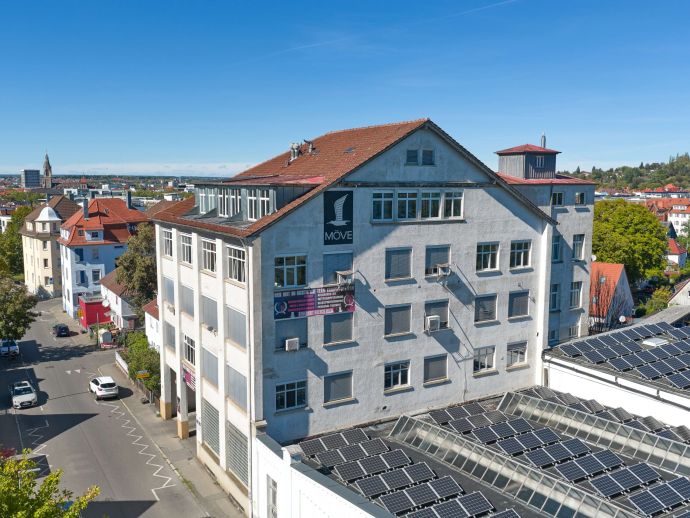 Detailansicht Außenansicht der Immobilie Büro/ Labor/ Praxis in Stadtnähe